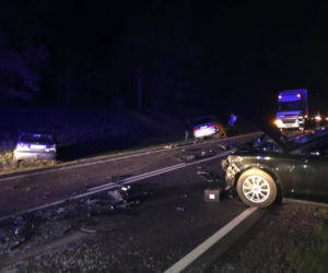 Groźny wypadek w Przyłubiu na DK 10! Aż 5 osób trafiło do szpitala, w tym kilkuletnie dziecko! [ZDJĘCIA]