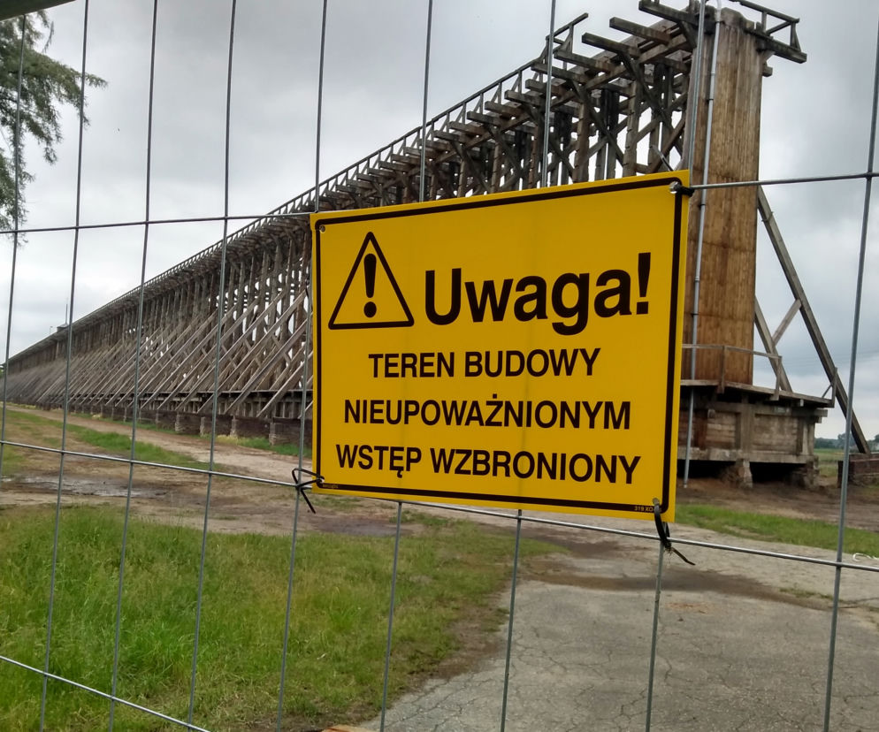 Remont tężni w Ciechocinku