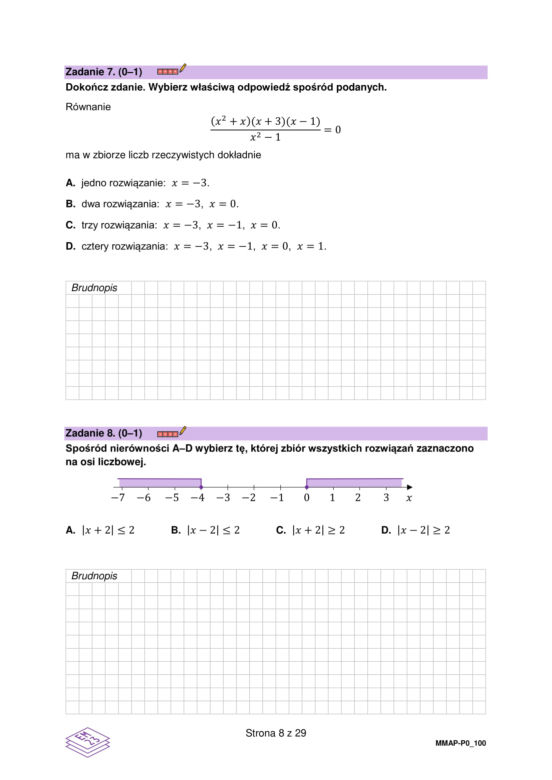 Matura próbna 2023 z matematyki. Arkusze CKE