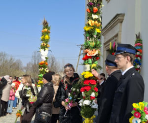 Niedziela Palmowa 2026 w gminie Brody. Barwna procesja i rekordowe palmy w Krynkach