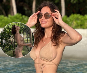 Anna Wendzikowska pod palmami! Pokazała się w bikini, którego prawie nie widać