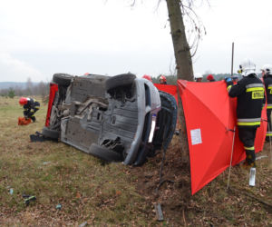 Śmiertelny wypadek na dk 74. Nie żyje kobieta