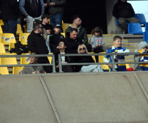 PRES Grupa Deweloperska Toruń - Bayersystem GKM Grudziądz, zdjęcia kibiców i zawodników ze sparingu przed startem PGE Ekstraligi