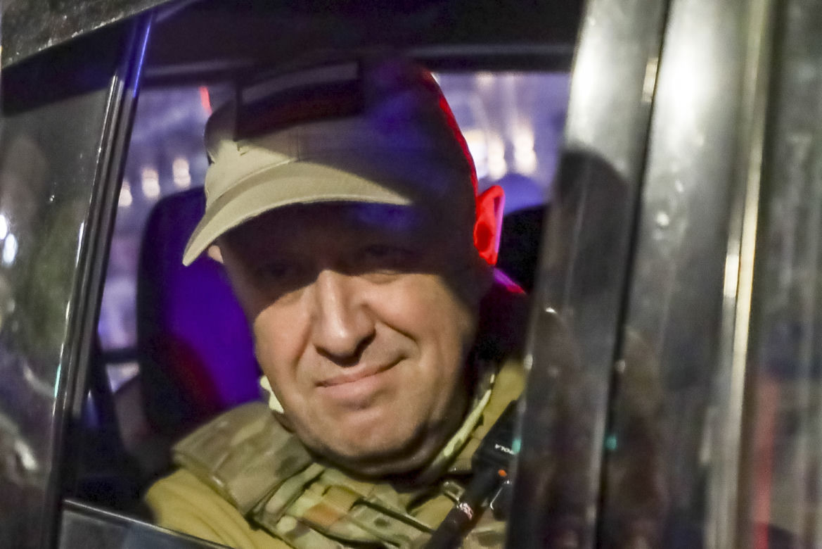 Prigożyn wyjechał z Rostowa, pojechał na Białoruś
