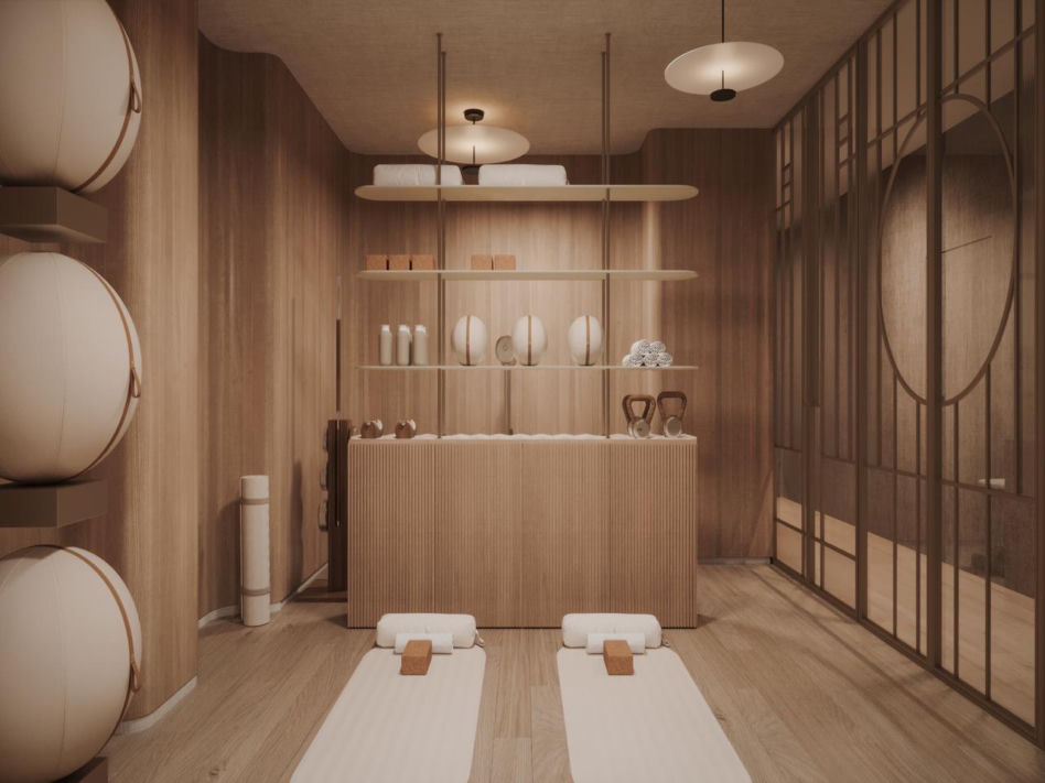 Wellness zone - wizualizacja