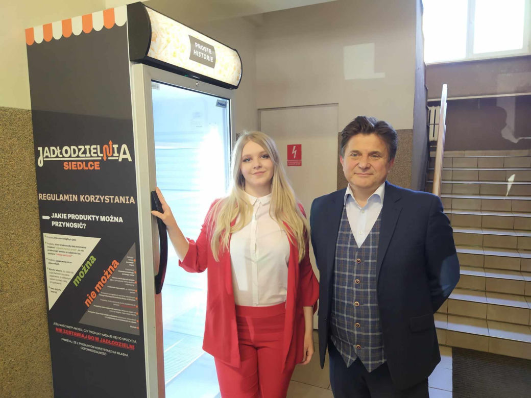 Z lodówek siedleckiej Jadłodzielni na 3 Maja i Mazurskiej mogą bezpłatnie korzystać wszyscy chętni