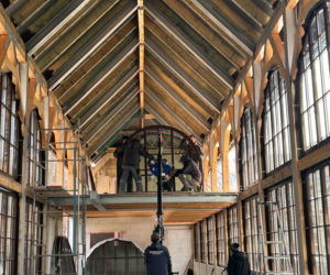 Pijalnia Dolnego Źródła w Świeradowie-Zdroju - zdjęcia z budowy i archiwalia