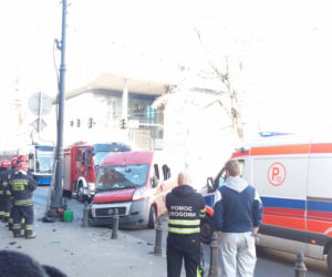 Wypadek na ul. Jagiellońskiej