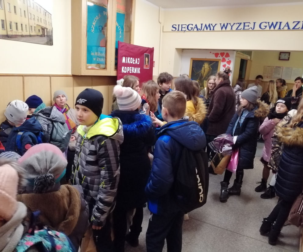 Uczniowie Szkoły Podstawowej w Pakosławsku