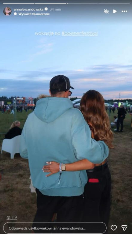Open'er Festival 2026 - Robert Lewandowski i Anna Lewandowska