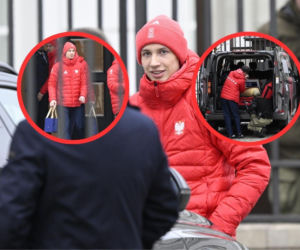 Paparazzi uchwycili, jak Kacper Tomasiak wychodził od Karola Nawrockiego! O tej torebce będzie się gadało