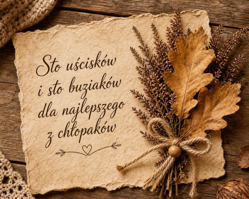 Kartka z życzeniami na Dzień Chłopaka