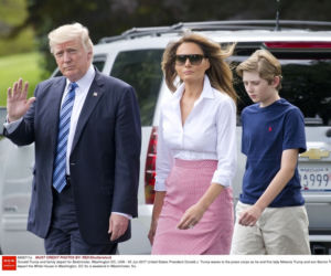 Melania Trump, Donald Trump, Baron Trump