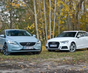 Audi A3 Sportback 1.4 TFSI vs. Volvo V40 T4 Geartronic