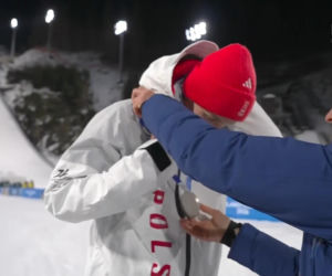 Kacper Tomasiak odebrał medal IO