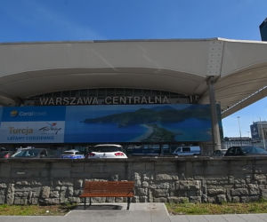 Taksówkarze wyrzuceni spod centralnego. Miejsca parkingowe stoją puste