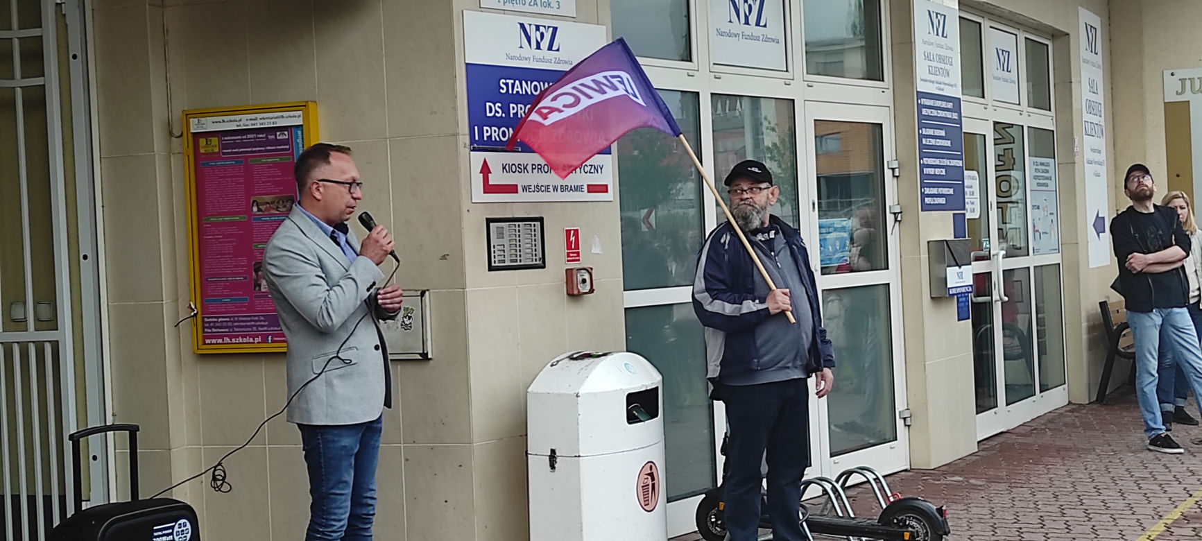 Protest kobiet "Ani jednej więcej!" w Kielcach (14 czerwca 2023)