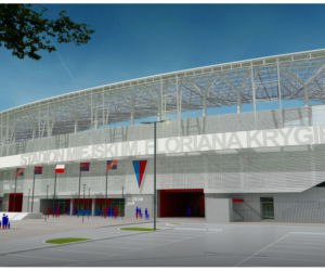 Stadion piłkarski w Szczecinie
