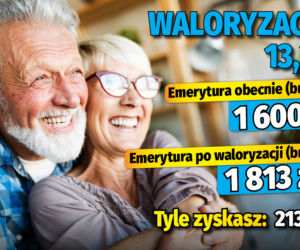 Emerycie, sprawdź ile zyskasz na waloryzacji! 
