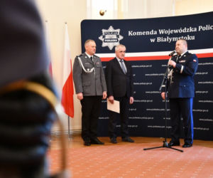 Podlascy policjanci mają nowego komendanta wojewódzkiego
