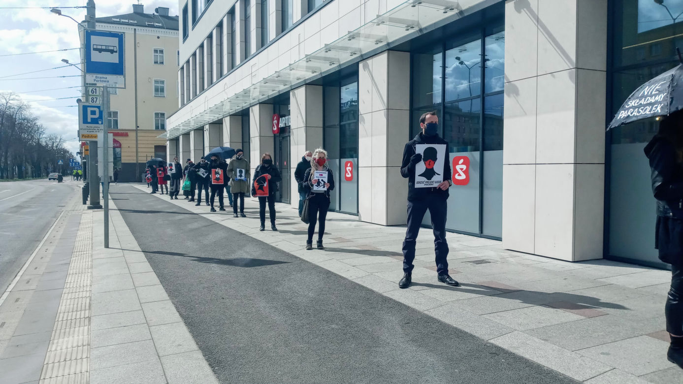 Czarny protest w Szczecinie