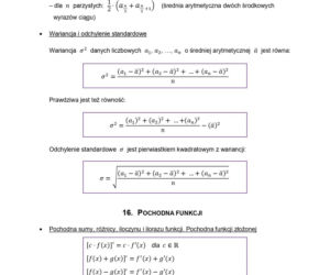wzory matematyczne matura 2026