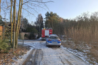 Makabryczne odkrycie w Starym Dębcu niedaleko Kościana