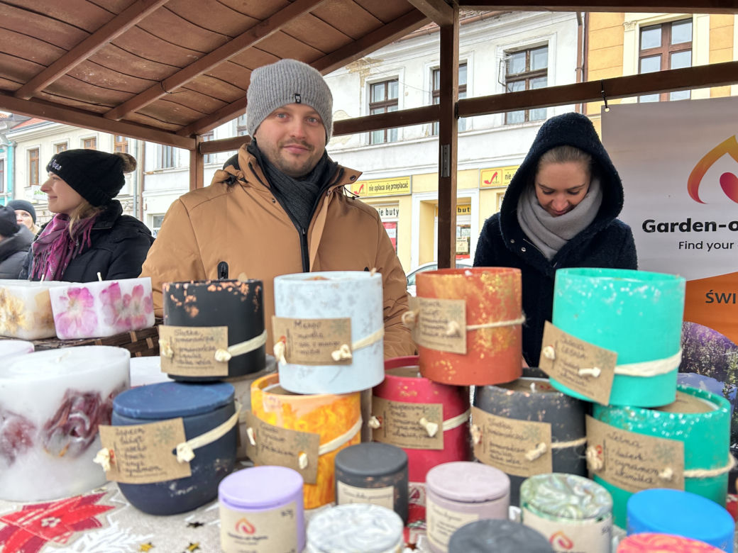 Jarmark świąteczny w Koninie