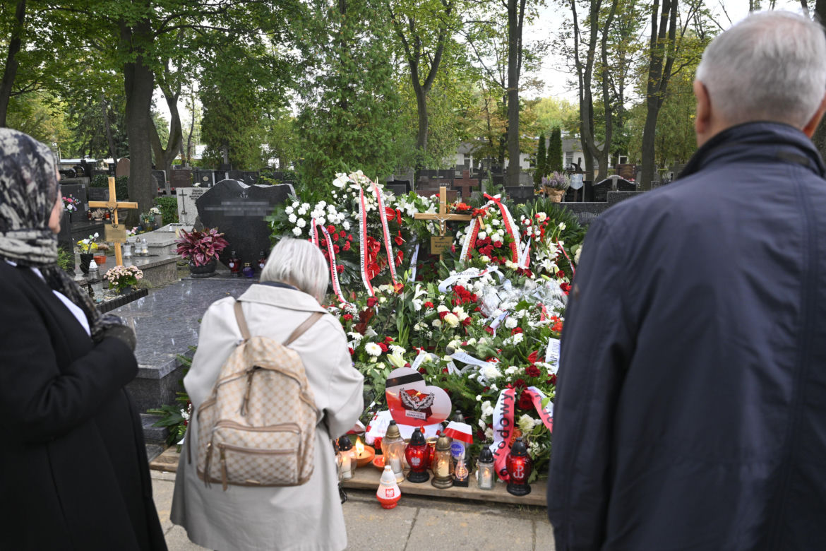 Tak wygląda grób ks. Małkowskiego