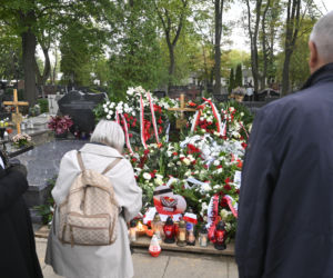 Tak wygląda grób ks. Małkowskiego