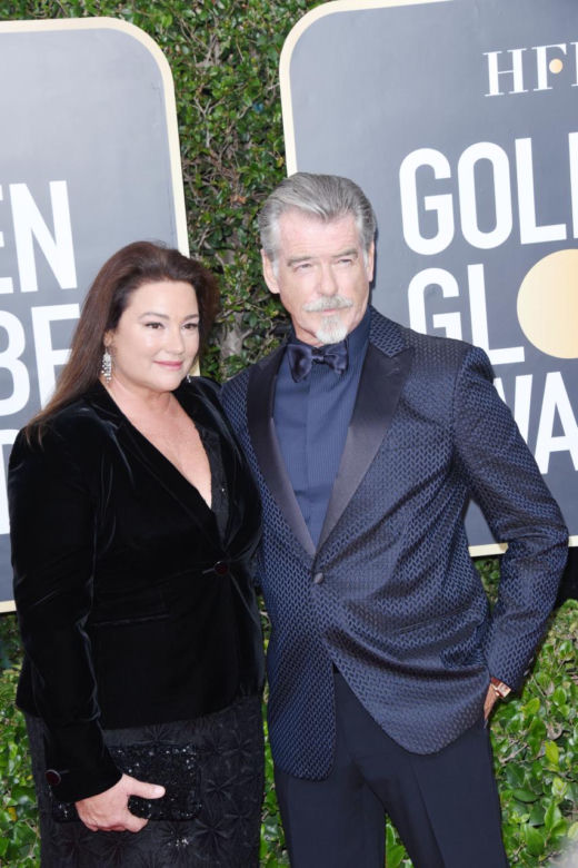 Pierce Brosnan i Keely Shaye Smith 