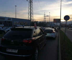 To jest wojna. Strajk Kobiet w Krakowie. Stolica Małopolski utonęła w korkach 