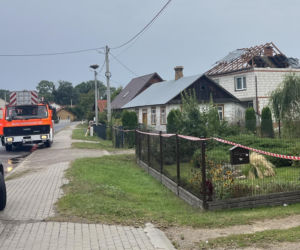 Odbudowa domu w Wyrykach Woli pod Włodawą