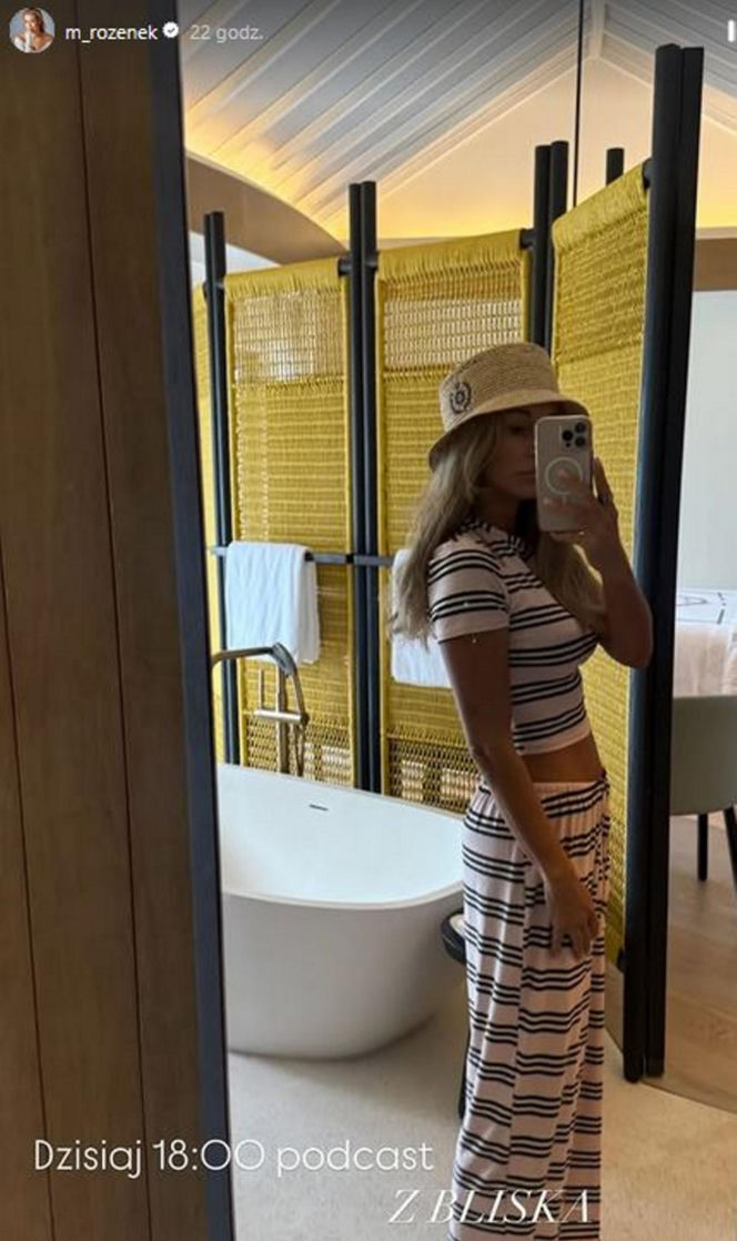 Małgorzata Rozenek i Radosław Majdan na Malediwach