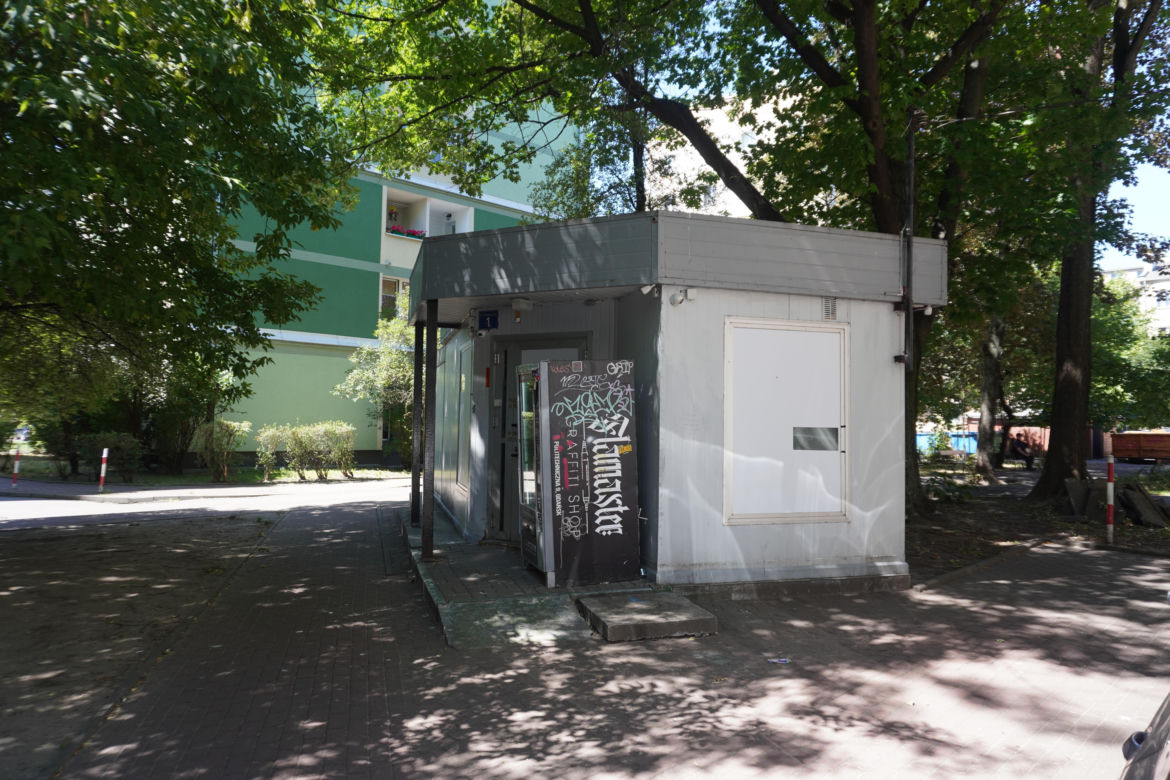 "Graffomat" stanął na Ochocie