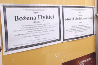 Bożena Dykiel i Edward Linde-Lubaszenko