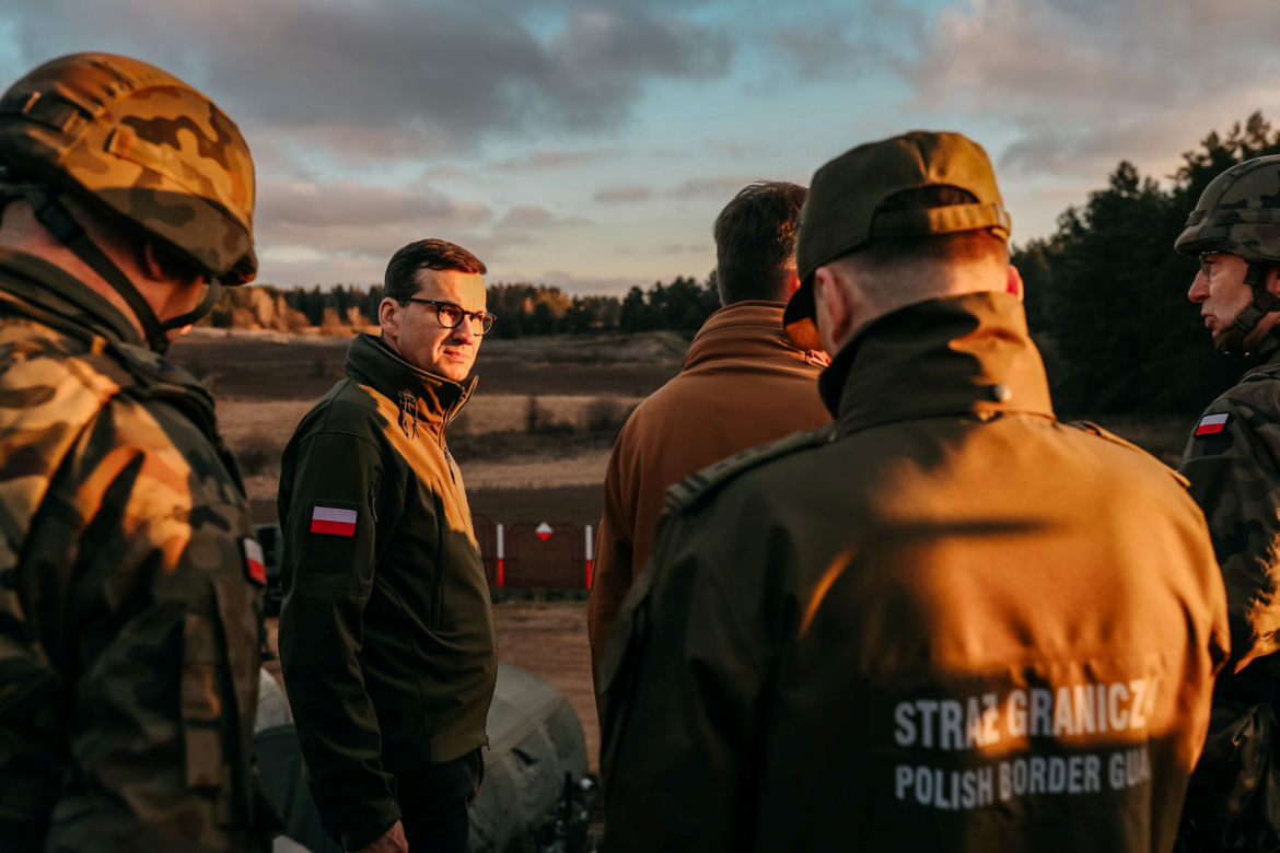 Mateusz Morawiecki o inflacji, kryzysie na granicy i sytuacji pandemicznej 