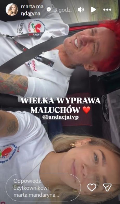 Córka Wiśniewskiego i Mandaryny ruszyła z tatą w podróż. Mieli awarię samochodu! "Wylądowaliśmy w pokrzywach"