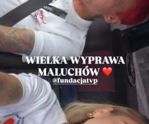 Córka Wiśniewskiego i Mandaryny ruszyła z tatą w podróż. Mieli awarię samochodu! Wylądowaliśmy w pokrzywach