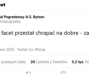 Osoby zaszczepione na COVID-19 przyjmujemy bez kolejki. Zakład Pogrzebowy A.S. Bytom znowu podbija internet zabawnymi wpisami [GALERIA]