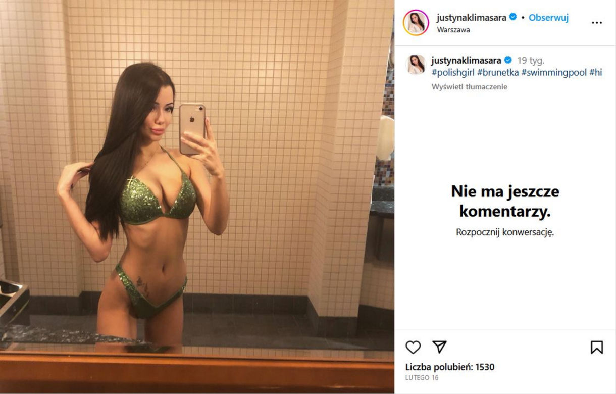 Justyna Klimasara na gorących zdjęciach