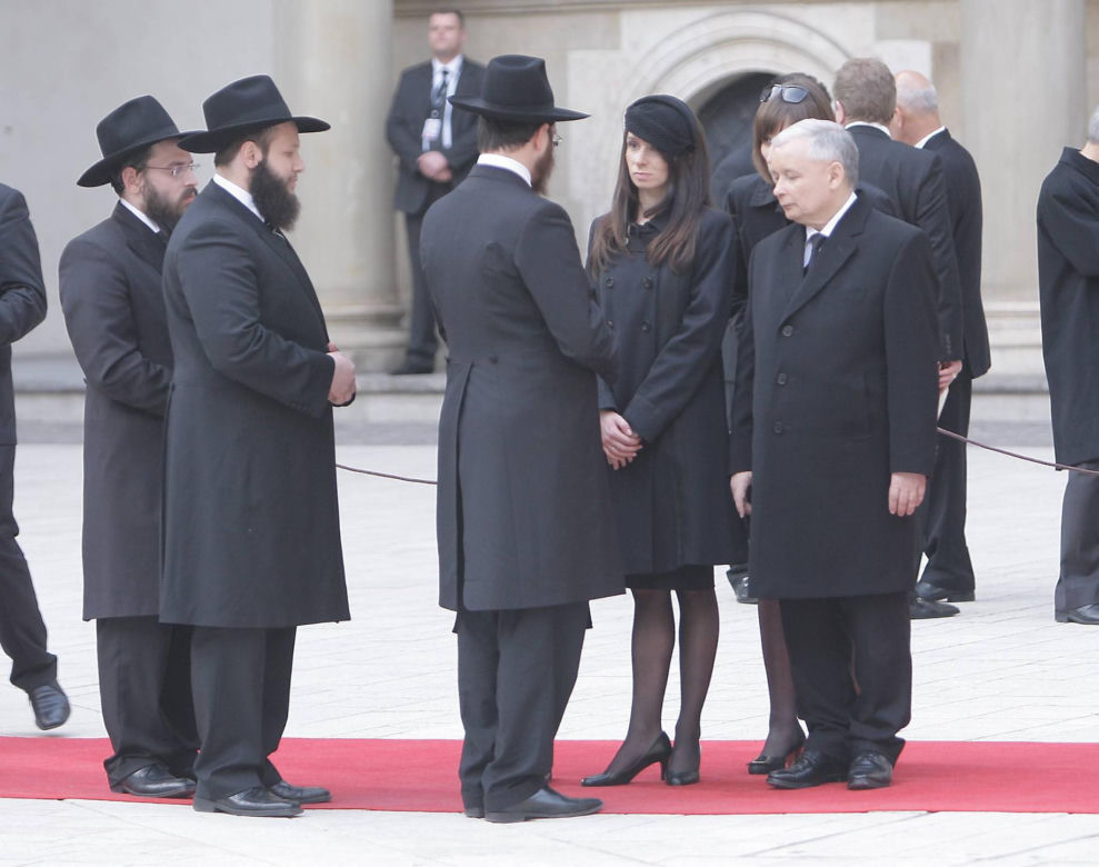 Pogrzeb Lecha i Marii Kaczyńskich w Krakowie, 2010r.