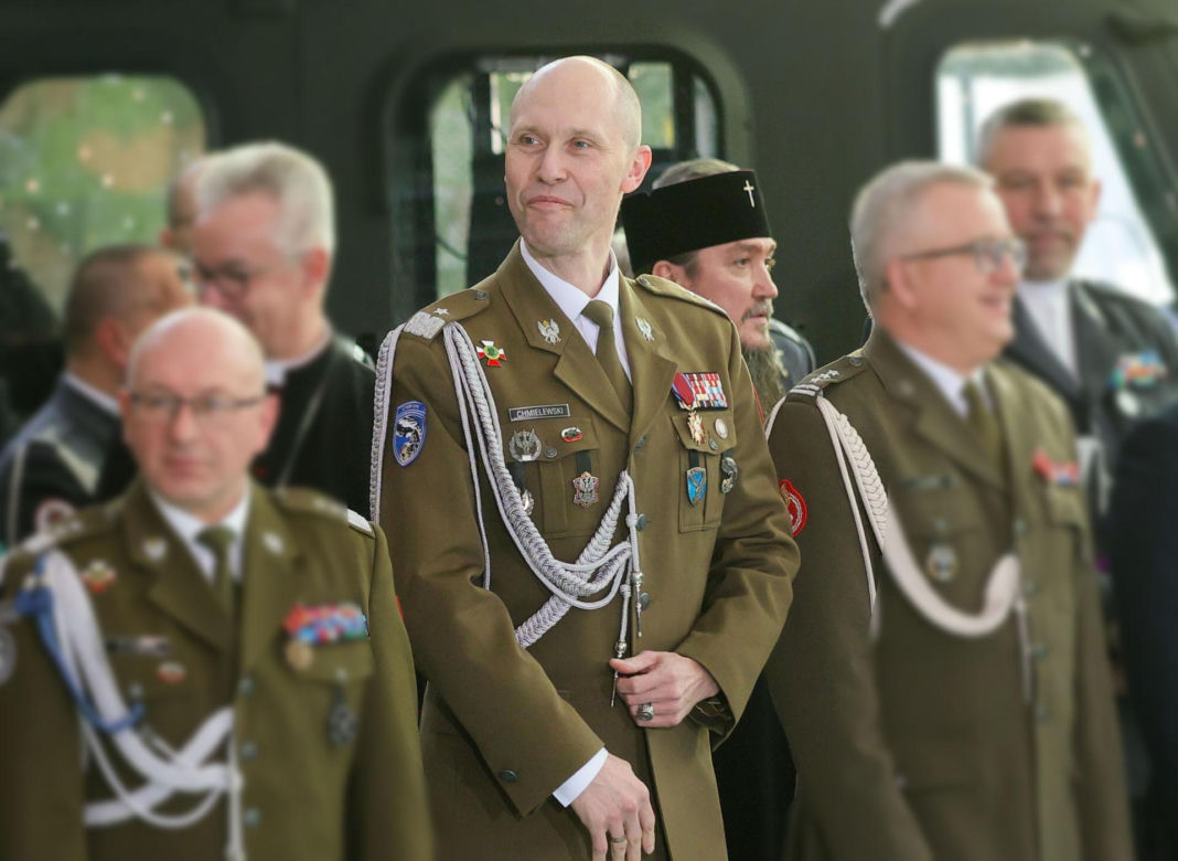 Gen. Mariusz Chmielewski dowódca Wojsko Obrony Cyberprzestrzeni. 