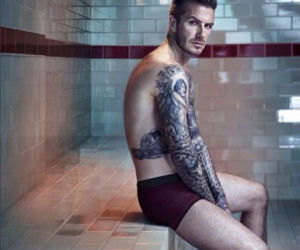 David Beckham biega w majtkach w reklamie H&M