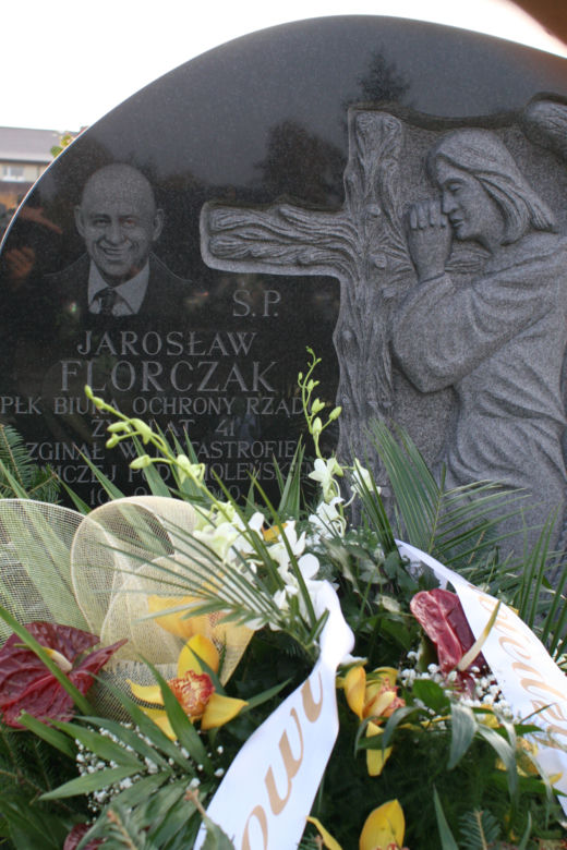 Grób ppłk Jarosława Florczaka