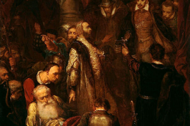 Jan Matejko - Zabicie Wapowskiego