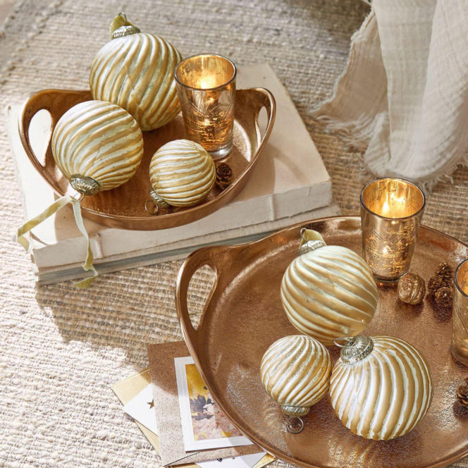 Złote bombki - Loberon