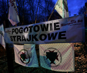 Górnicy na torach. Wraz z Agrounią blokują dostawy węgla do elektrowni