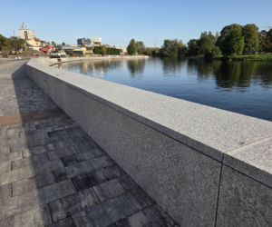 Tak zmieniają się bulwary nad Brdą. Trwa rewitalizacja nabrzeża w Bydgoszczy