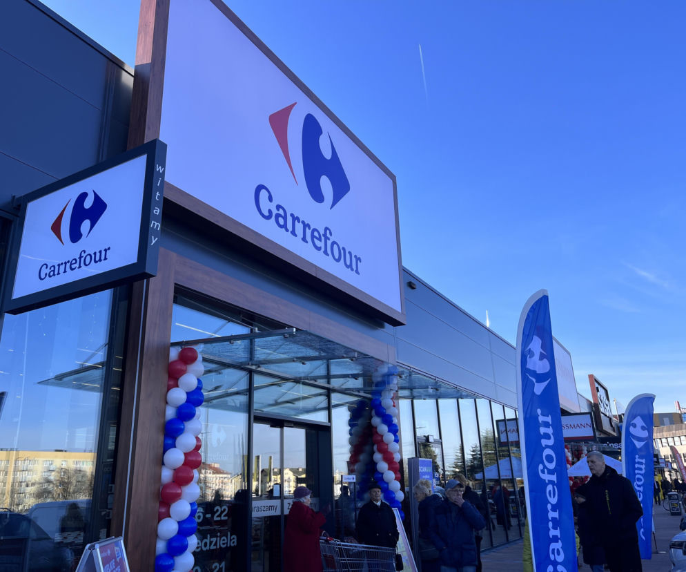 Tłumy gorzowian pojawiły się na otwarciu hipermarketu Carrefour w pasażu handlowym S1